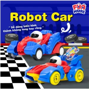 Kẹo Đồ Chơi Xe Rô Bốt Biến Hình Funmore