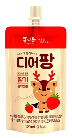 Nước thạch nhung hươu Deer Pang vị dâu tây