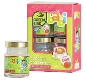GREEN BABI - NƯỚC YẾN CHO TRẺ EM HƯƠNG DÂU- Hũ