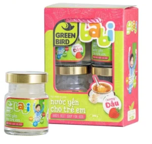 GREEN BABI - NƯỚC YẾN CHO TRẺ EM HƯƠNG DÂU - Lốc