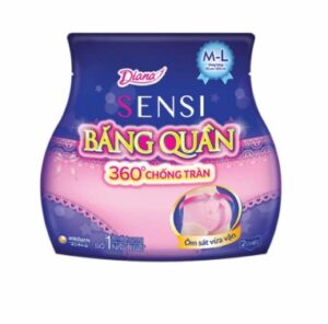 BVS Diana Sensi Ban đêm dạng quần M-L 2 miếng