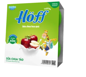 Sữa chua hoa quả Hoff - Táo 55gr