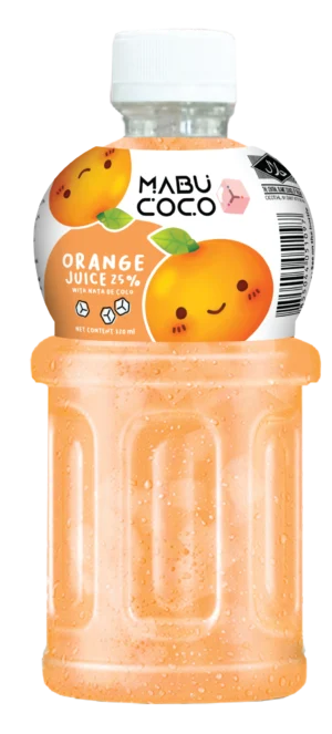 Nước cam Mabucoco và thạch dừa
