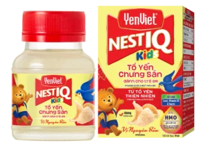 Tổ Yến chưng sẵn Trẻ Em -Nest IQ hương Tự Nhiên 70ml- Lọ