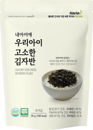 Rong biển rắc cơm hữu cơ Naeiae 30g