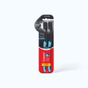 BCDR Colgate Slim soft charcoal bộ đôi