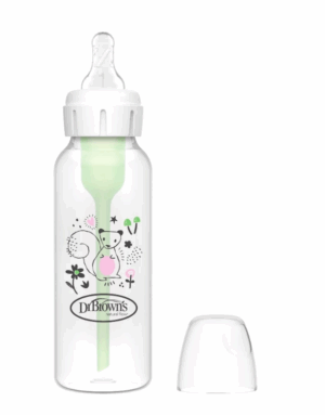 Bình sữa Dr Brown's "Option Plus" cổ thường 250ml PP, hình sóc