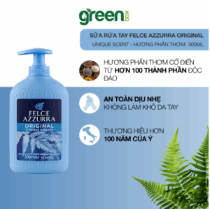 Sữa rửa tay hương nước hoa Felce Azzurra cổ điển 300ml