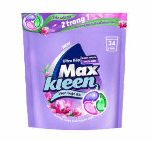Maxkleen Viên giặt xả huyền diệu