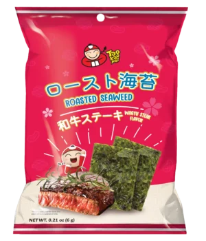Snack Rong Biển Taokaenoi bít tết bò wagyu 6g