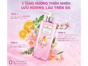Enchanteur Sữa tắm thiên nhiên Iris 510g