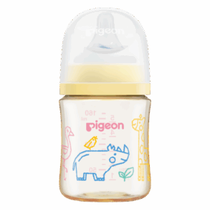 Bình Sữa Ppsu Softouch Baby-Friendly World Pigeon Hoạ Tiết Muông Thú 160Ml