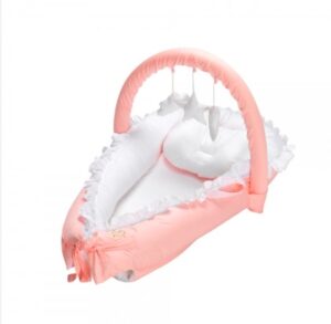 CRS01 Bộ nôi vải di động có gối