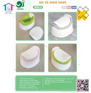 BT015 Bô vệ sinh baby