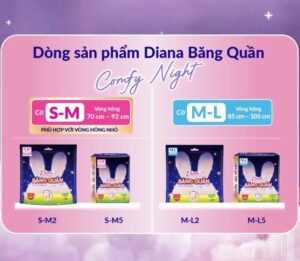 BVS Diana Băng Quần ComfyNight SM 5-2409