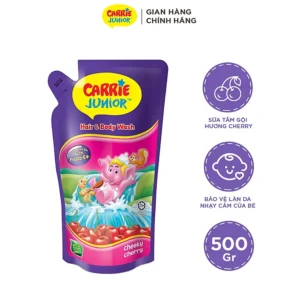 Carrie Junior tắm gội cherry túi 500g