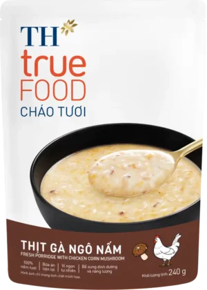 Cháo Tươi Gà Ngô Nấm THTRUEFOOD 240gx30