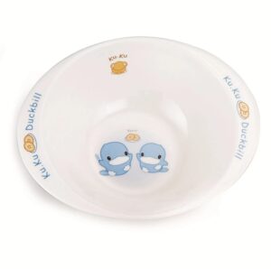 KU3002 chén ăn cho bé có tay cầm - melamine Kuku