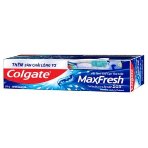 Kem đánh răng Colgate Maxfresh Bạc Hà 230g +BCTA X36