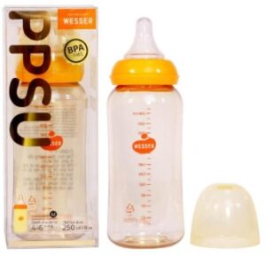 Bình sữa cổ thường Wesser PPSU 250ml