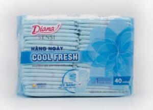 BVS Diana Sensi Cool Fresh hàng ngày 40 miếng