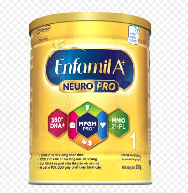 Sữa Enfamil A+ số 1 830g (0-6) 2Flex
