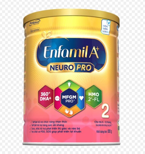 Sữa bột Enfamil A+ số 2 830g (6-12) 2Flex