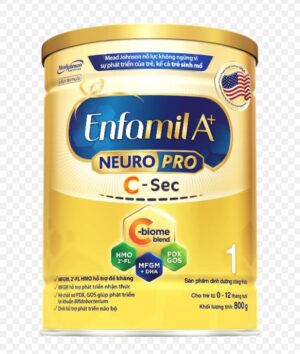 Sữa bột Enfamil A+C-Sec số 1 800g (0-12)