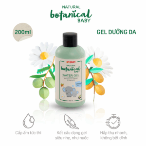 Gel Dưỡng Da Cho Bé Natural Botanical (Dùng Ban Ngày) 200Ml -  Pigeon Natural Botanical Baby  Water Gel 200Ml