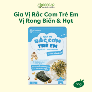 Gia vị rắc cơm trẻ em rong biển và hạt Anpaso 35g