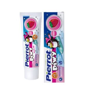 Gel đánh răng trẻ em Pierrot Piwy hương dâu tây 75ML