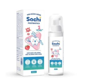 Kem đánh răng Sachi Postbiotics hương Dâu