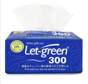 Khăn giấy lụa LET-GREEN 300 tờ