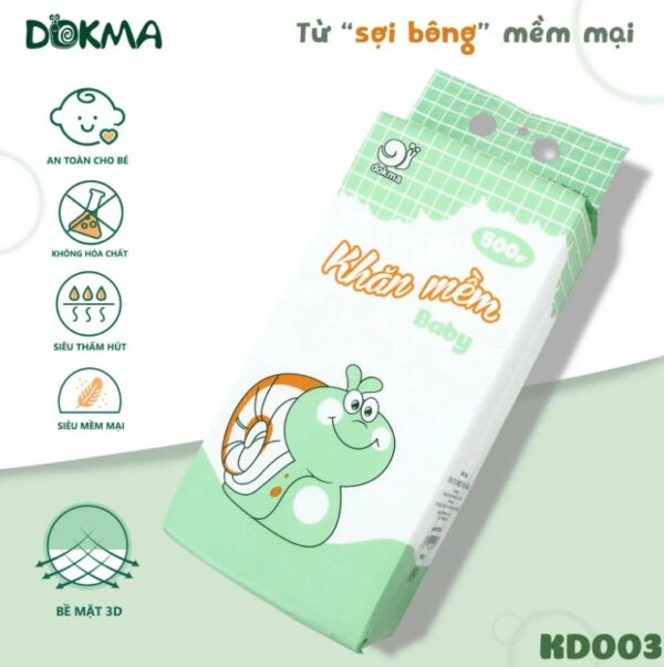 Khăn mềm đa năng baby 15*20cm 500gr/gói