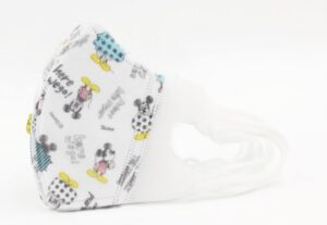 Konbini Set 5 khẩu trang Skater cho bé mẫu chuột Mickey