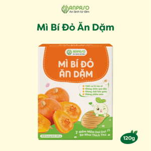 Mì bí đỏ ăn dặm nguyên chất Anpaso 120g