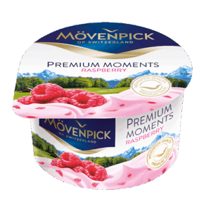 Sữa chua hoa quả Movenpick vị Mâm xôi 100g