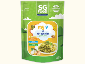 Mỳ Ý gà xốt kem nấm 200g