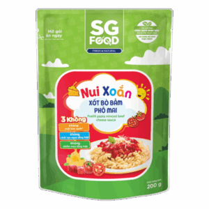 Nui xoắn xốt bò bằm phô mai 200g
