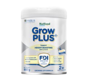 Sữa bột GrowPus bạc số 2 800g(từ 2tuồi)