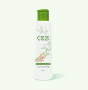 Tắm gội rôm sẩy em bé Oriss (150ml)