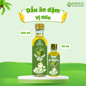 Dầu ăn dặm oliu Anpaso 100ml