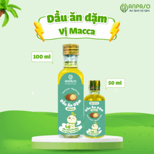 Dầu ăn dặm macca Anpaso 50 ml
