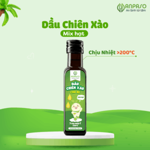 Dầu chiên xào cho bé vị mix hạt Anpaso 100ml