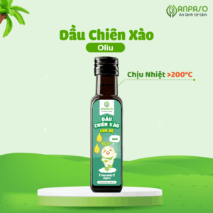 Dầu chiên xào cho bé vị oliu Anpaso 100ml