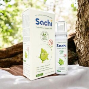 Xịt chống muỗi thảo dược Sachi 100ml (> 6 tháng)