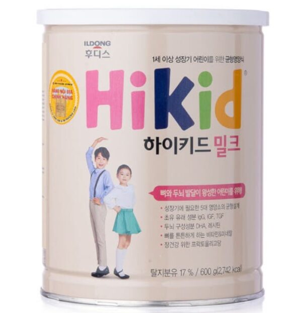 Sữa Hikid Vani 1-9 (600gr)