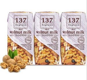 Sữa hạt Óc chó Nguyên Chất 137 DEGREES 180ml-Lốc 3 x12