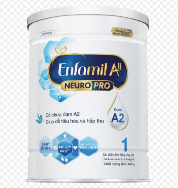 Sữa bột Enfamil A2 số 1 800gr (0-6)