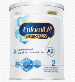 Sữa bột Enfamil A2 số 2 800gr (6-12)
